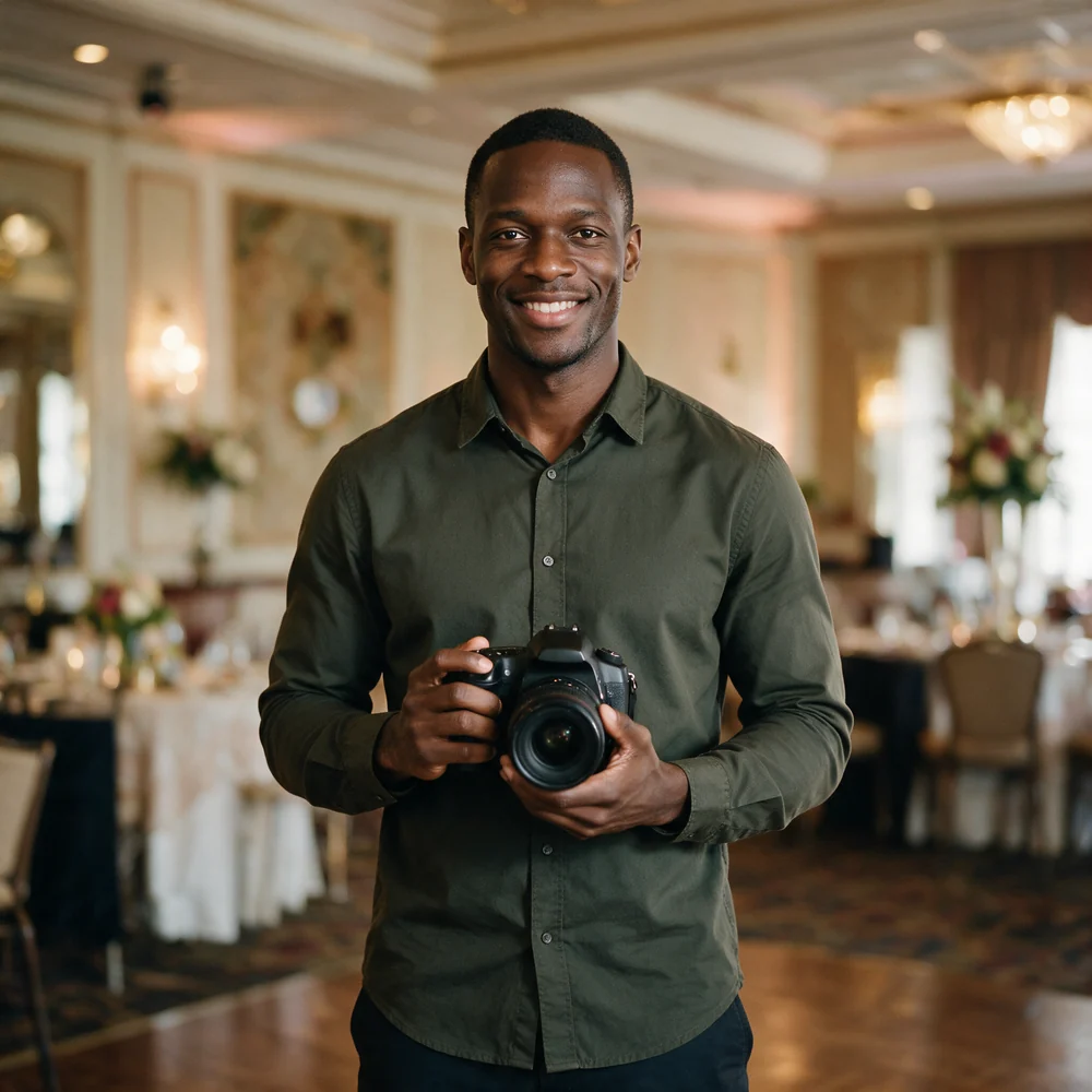 Event Photographer at work