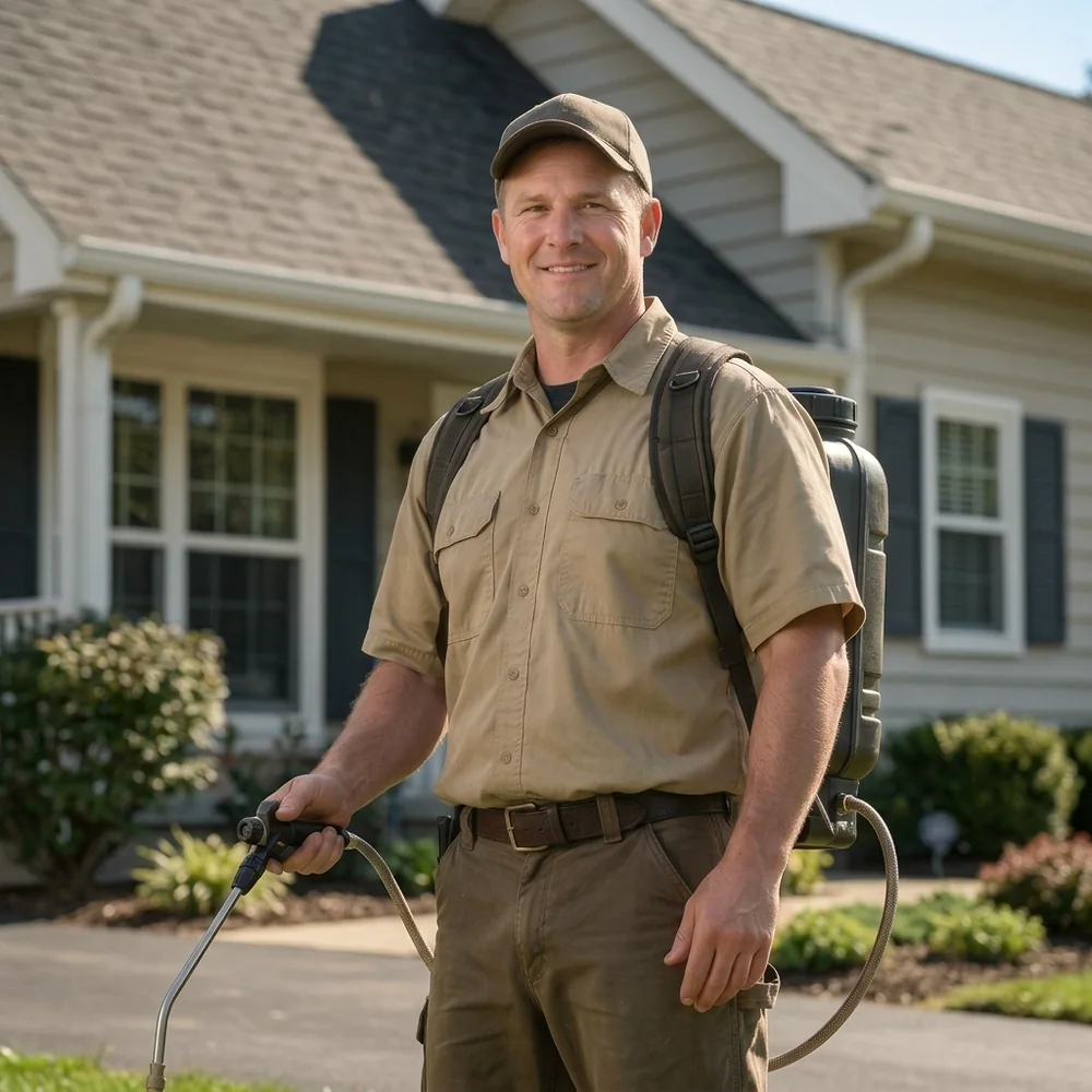Pest Control Pro at work