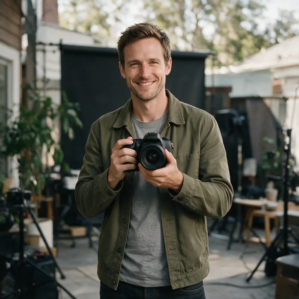Photographer at work